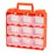 Iris® Orange 9-Compartment Utility Storage Case
